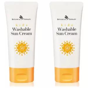 보타니컬테라피 키즈 워셔블 썬크림 유기자차 60ml, 2개