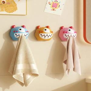 누마 캐릭터 유치원 어린이집수건걸이 손닦기 실리콘 수건꽂이 손수건 핸드타올 행주 거치대