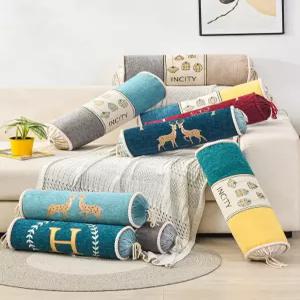 원통 롱 쿠션 사탕 베개 쇼파 등받이