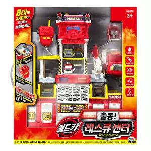 월드카 출동 레스큐 센터 1개 헬리콥터 소방 미니 다이캐스트 한국차 자동 장난감 피규어자동 다이자동 실
