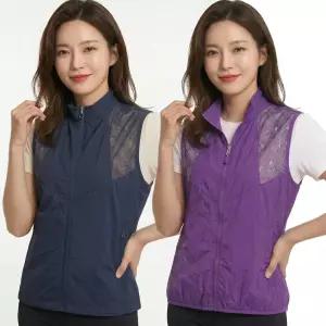 BTL 여성 여름 조끼 쿨메쉬 스판 메쉬 베스트 빅사이즈 VSBT-431