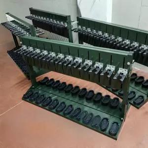 밀리터리 보관함 총기 서바이벌 진열대 무기함 에어건 비비탄총 거치대 랙