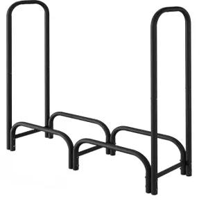 장작 거치대 대용량 블랙 나무 받침대 땔감 정리대 철제