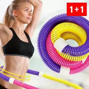 훌라후프 지압 꽈배기  운동 복부 허리 유산소