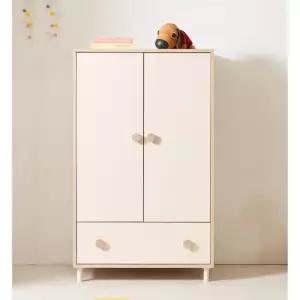 유아옷수납 이동선반 다리형 베이비 옷장(80cm 2색) 꾸미기 공주 어린이용