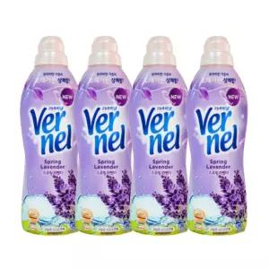 헨켈 고농축 섬유유연제 버넬 0.9L 4개 라벤더