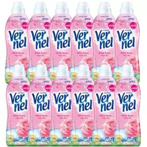 헨켈 고농축 섬유유연제 버넬 0.9L 12개 로즈