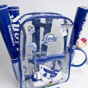 PVC 투명 백팩 여름 야구직관가방 속보이는 응원 가방