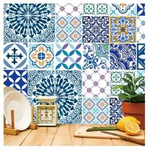 엔틱 타일 스티커 북유럽풍 모던 DIY 벽 바닥 인테리어