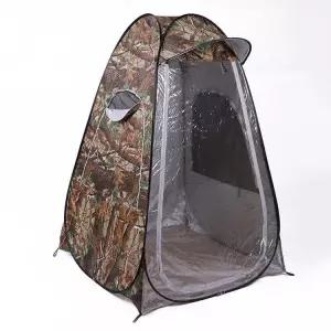 1인용낚시텐트 방풍 방수 바람막이 파란색 경량 인용 쉘터 간이 텐트