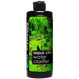 크리스탈프로 정수기 16 9온스 - 아쿠아 클리어 트리트 2650갤런 - 맑은 흐린 어항 물 - 담수 수족관 및 어항 청소기 - 수족관 필터와 함께 사용하기