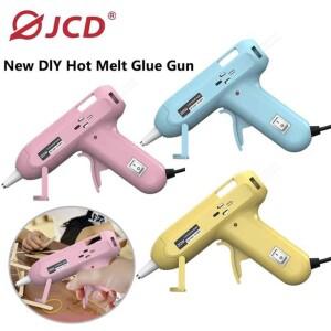 JCD 20W 핫멜트 글루건 DIY 미니 가정용 산업용 열 온도 감지 EU 전기 수리 7mm 사용