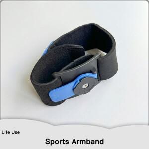 QD 락 폰 마운트용 러닝 스포츠 암밴드 - 헬스장 조깅 퀵 릴리즈 스트랩 홀더