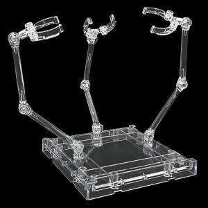 액션 피규어 베이스 3 헤드 소울 HG1/144 모델에 적합한 디스플레이 브래킷 수제 인형 1PC