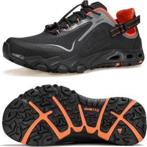 험토 남성용 수륙양용 워터 슈즈 - 하이킹 샌들 아웃도어 논슬립 리버 여름 퀵 드라이 아쿠아