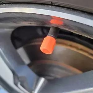 야광 타이어 밸브캡 마개 레드 4P 타이어에어캡