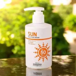 푸드어홀릭 선케어 펌프형 얼굴+바디겸용 선크림fgh319