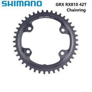 시마노 GRX RX810 체인링 11단 싱글 1개 40T/42T/48-31T 체인휠 로드 바이크용 크랭크 오리지널