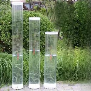 두꺼운 무 투명 고화질 낚시찌 튜브 PVC 낚시 장비 대형 사이즈 시험용 드리프팅 버킷