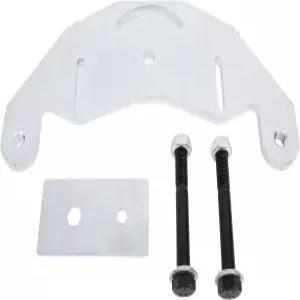 4PCS 벨트 그라인더 D 백 플레이트 2x72 또는 2x48 인치 볼트가 있는 고강도 금속 모양 공구 연삭용 교체