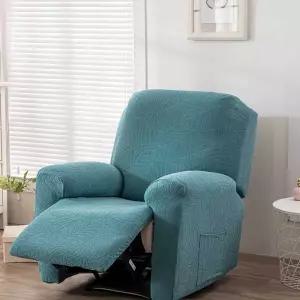 쇼파 방수커버 일인용 스판 인 리클라이너 사계절용 라이트그레이