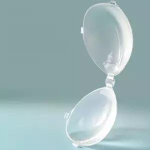 오프숄더 클리어 실리콘 투명 브라 3size