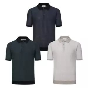 브렌우드 남성 반소매 니트 폴로 카라넥 여름 반팔 댄디룩 오피스룩 남자 칼라넥