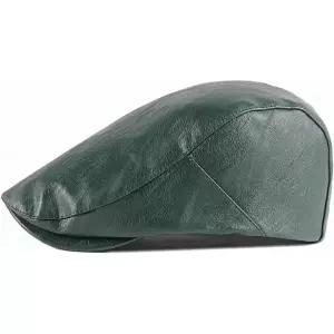 12027030 남자 헌팅캡 베레모 팔각모 뉴스보이캡 FZDFTIIXQ 헌팅 모자 남성용 캡 워？ム PU 가죽 플랫 캐스