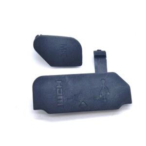 캐논 6D2 6D 마크 II 6DII USB 고무 카메라 수리 부품, AV OUT HDMI 마이크 고무 사이드 커버, 2 개 신제품