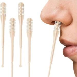 2PCS 코털 가위 수동 트리머 여성 귀 청소기 개인 관리 미용 도구