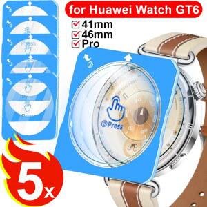 Easy to Install Tempered Glass for Huawei Watch GT6 41mm 46mm Pro Screen Protector 9H HD Cover Film With Alignment Tool