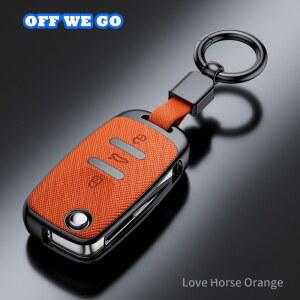 차키케이스 커버 폭스바겐 골프 제타 케이스 파사트 키체인 이비자 파비아 시트 옥타비아 세트 스코다 레온용 슈퍼브 차량용