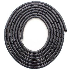 나선형 케이블 컴퓨 TV 6CM PC 슬리브 10피트 커버 호스 번들 코드 4인치 와이어