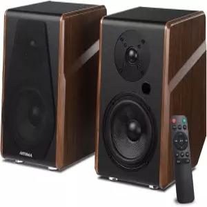 AIYIMA S700 액티브 블루투스 책장 스피커 100W 전원 TV 5.25인치 우퍼 가정용 오디오 PC 및 SUB 출력