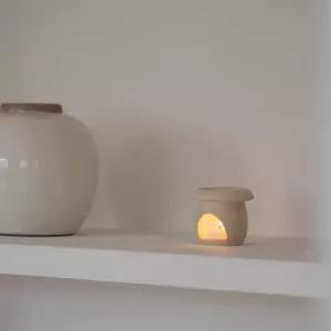 [텐바이텐]머쉬룸 아로마 오일 램프 버너 워머