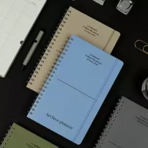 [문구/오피스] 컬러 트윈링 포켓 플레너 먼슬리 위클리 만년형 스케줄러