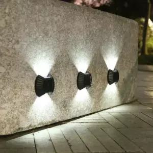 [Deco] 태양광 LED 상하벽등 실내외 인테리어 조명 베란다 정원 벽부등