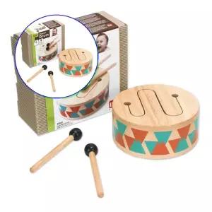 쌍문상회 지금 필요한 유아악기세트 아기드럼 소육발달 도형맞추기 음악교구 까꿍 망치놀이 영아장난감 어린이 오감 원목