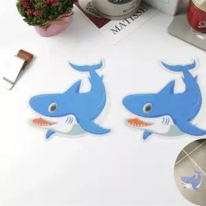 욕조바닥 논슬립테이프 상어 스티커 미끄럼방지 욕실바닥 1p