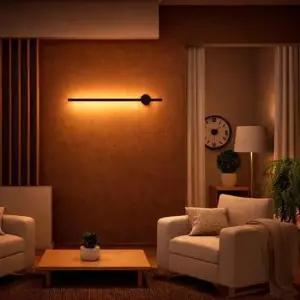 [Deco] 거실 벽부등 포비 바디색상 화이트 간접조명 벽등 로비 침실 인테리어등 8W 무드등 블랙 LED