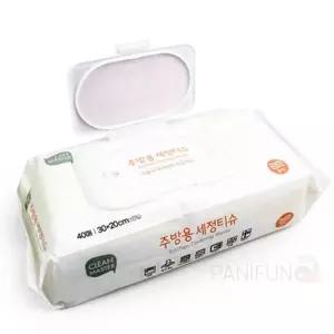 냉장고청소티슈 주방티슈 청소용물티슈 40매