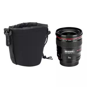 펜탁스 소니 알파 파나소닉 호환 카메라 렌즈 파우치 가방 M 사이즈 DSLR