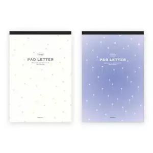 [문구/오피스] 패드 편지지 2개 세트 손편지 일러스트 문구 답례품 단체 선물