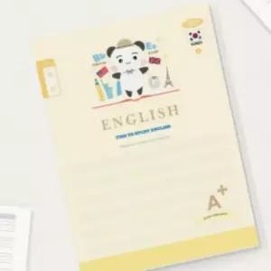 [문구/오피스] 초등학생 키즈 고학년 영어 노트 공책 200권 1박스
