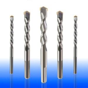 삼각형 핸들 전기 해머 드릴 비트 카바이드 3mm-16mm 샹크 시멘트 벽 콘크리트 벽돌 석조