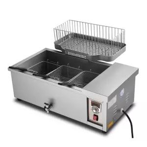 대형튀김기 업소용 돈가스 츄러스 내솥 밑판 치킨 프라이기