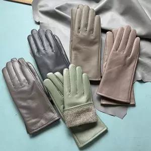 프리미엄 양가죽 천연 남자장갑