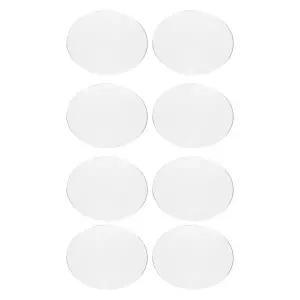 10개 증발 접시 화학 실험 시계 유리 실험실 유리 제품