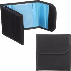 PATIKIL 39mm 렌즈 필터 케이스 2개입 3포켓 카메라 휴대용 가방 나일론 충격 방지 보호 파우치 사진