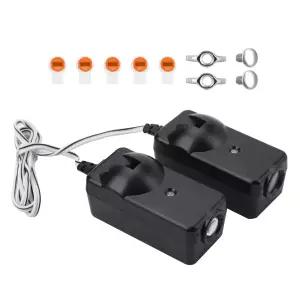 호환  Craftsman 41A5034 용 1 세트 차고 문 원격 센서 빔 아이 센서 Chamberlain G801CB-P 용 Liftmaster